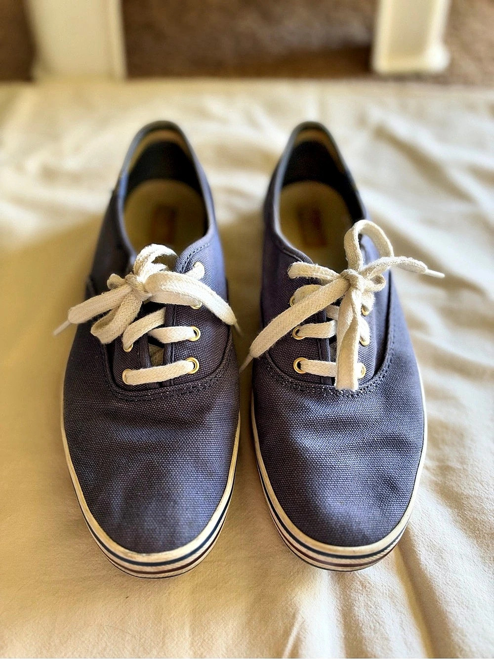 Keds Champion Canvas Lace-Up Sneaker Blue